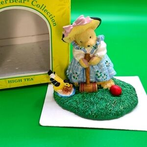 The Muffy VanderBear Collection "High Tea" Figurine Boxed!